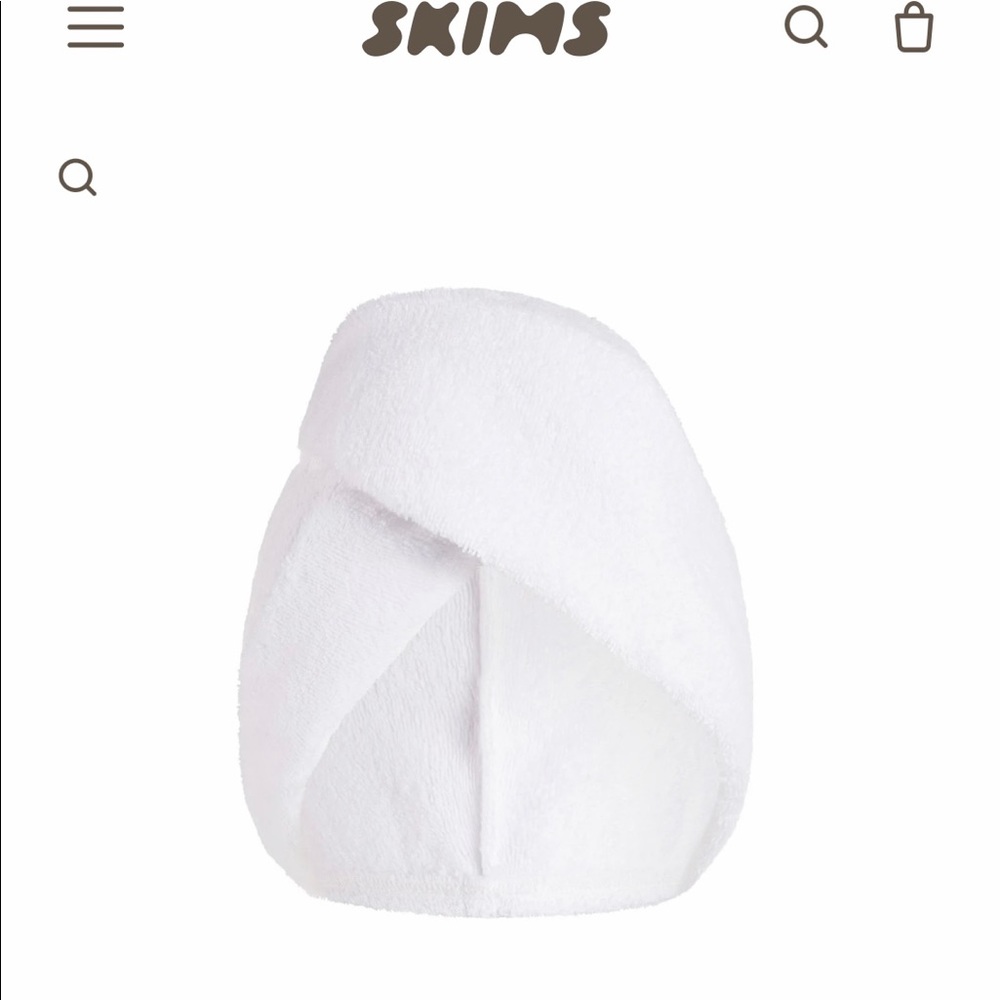 NWT SKIMS Head wrap in marble